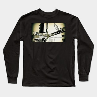 Queen Street & La Brea1, Inglewood, CA by Mistah Wilson Long Sleeve T-Shirt